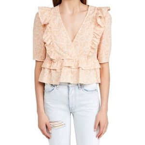 LIKE NEW Wayf Set: Blouse + Shorts - Size Small